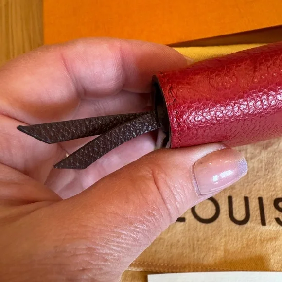 Louis Vuitton Emilie Wallet Cerise Cherry Empreinte Leather Spain w/ COA! - Picture 6 of 16